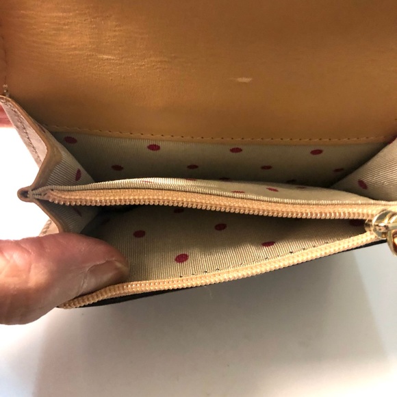 Authentic NWT KATE SPADE Black Leather Lisa Greenwich Avenue Trifold Wallet - Picture 9 of 11